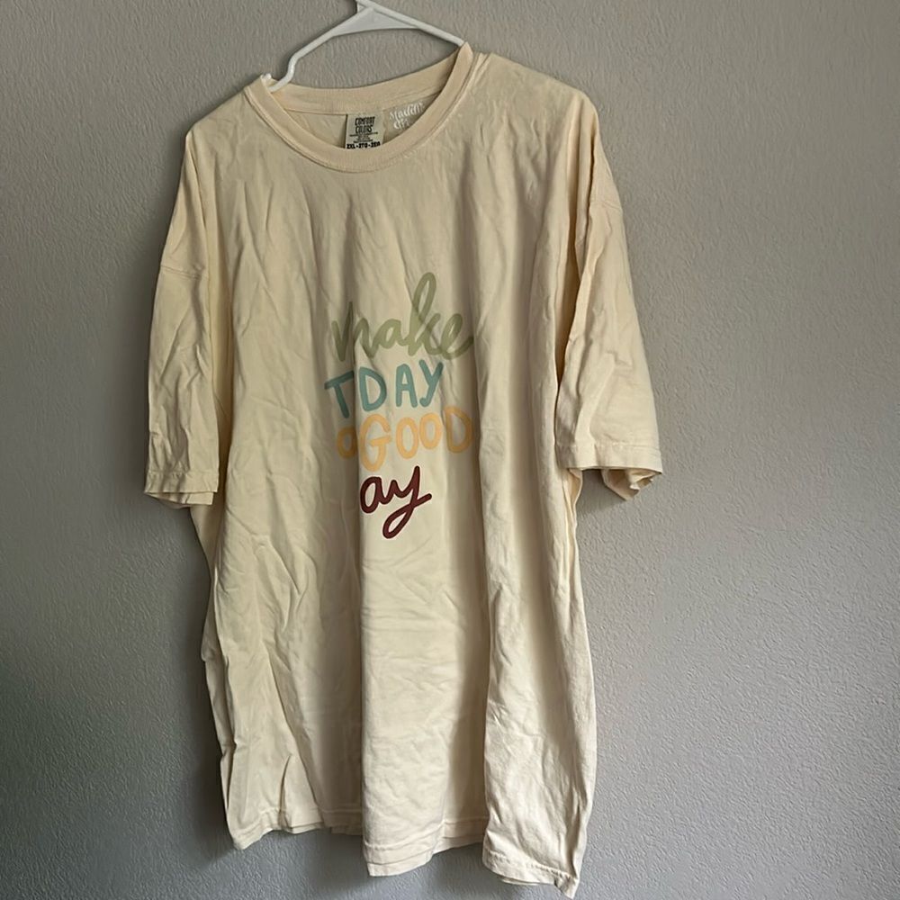Maddie agreed t shirt NWT size 2xl make today a good day